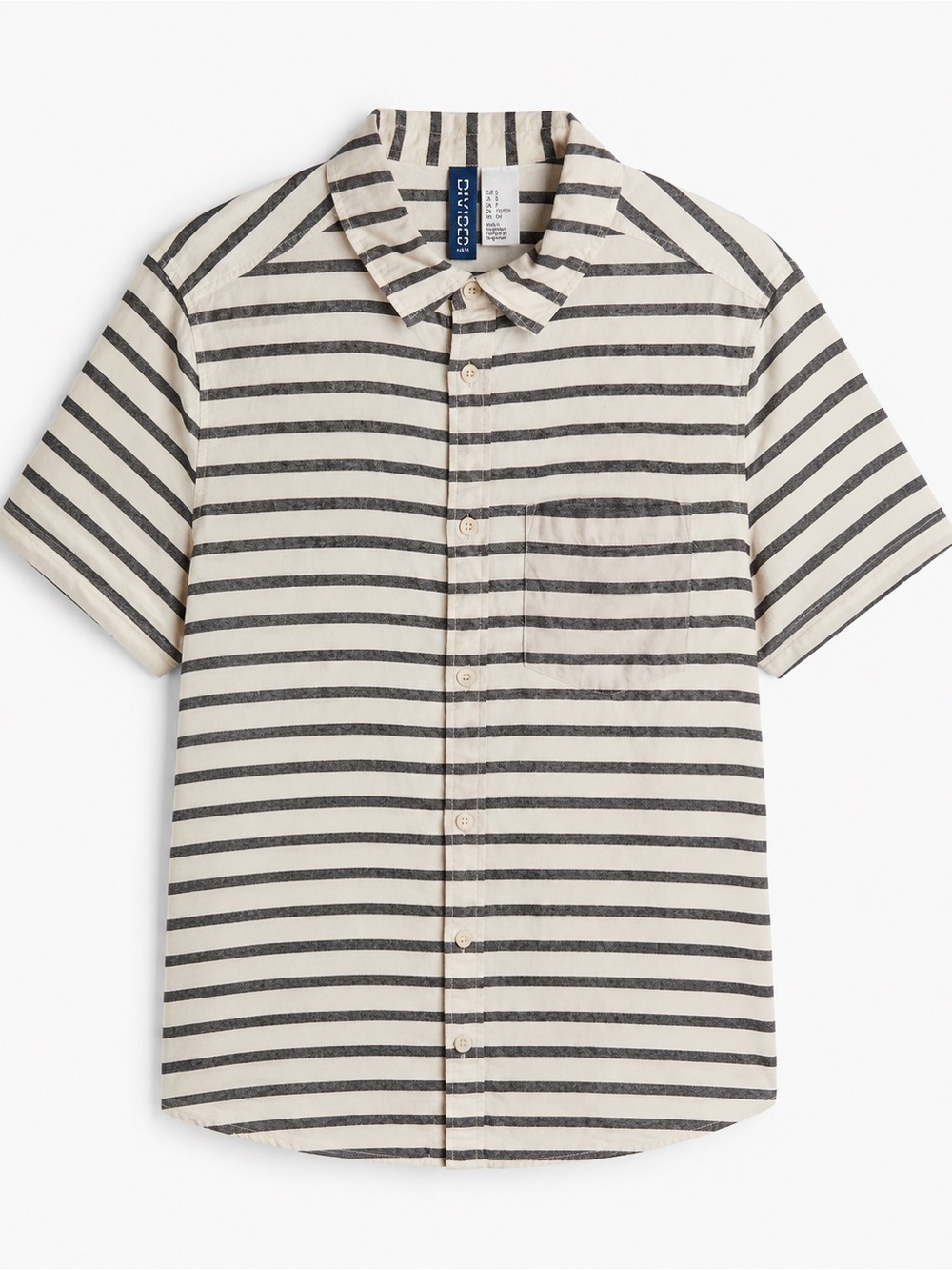 H&M casual short sleeve button up